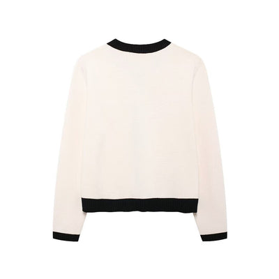 Vera - Cardigan Slim-Fit Chic Dorato