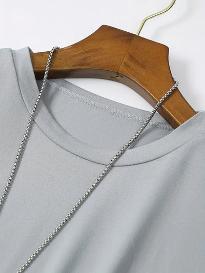Blake - T-Shirt Base da Uomo per Comfort Quotidiano