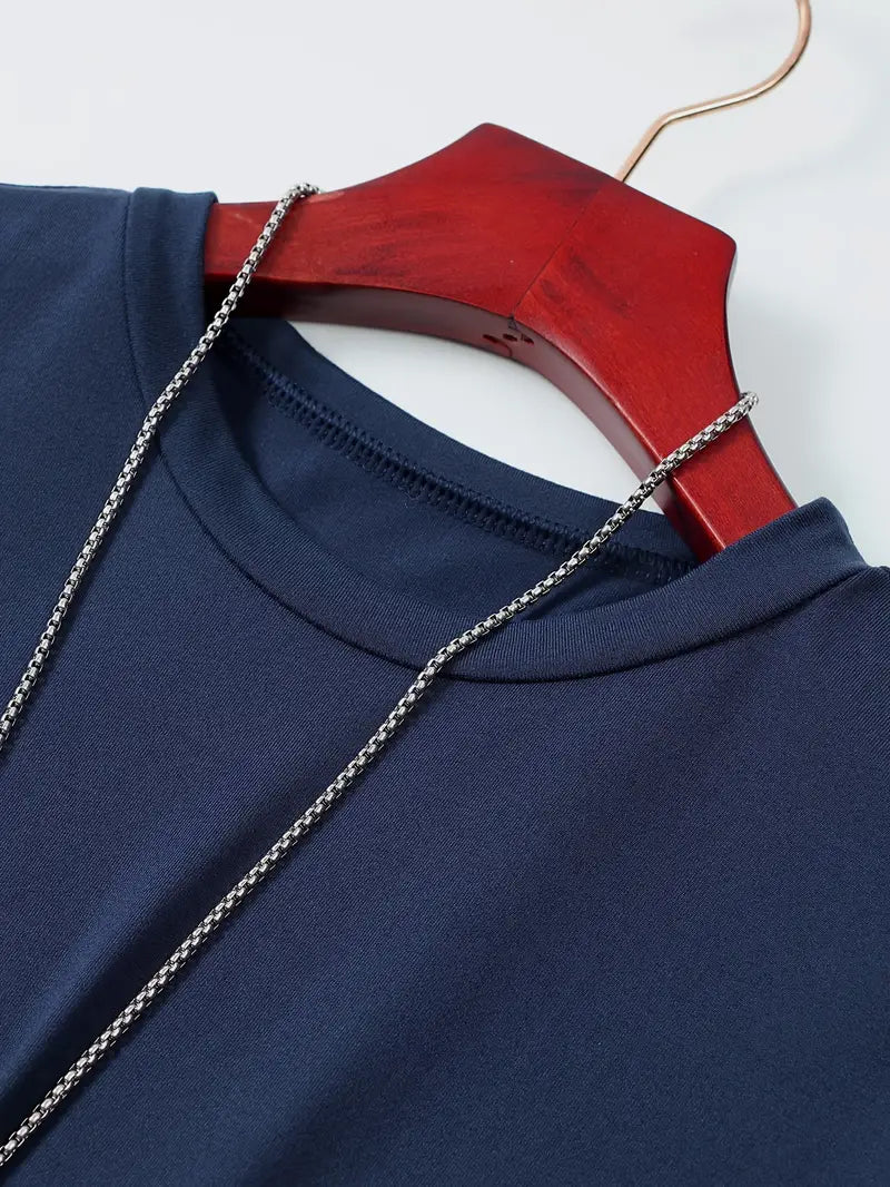 Blake - T-Shirt Base da Uomo per Comfort Quotidiano